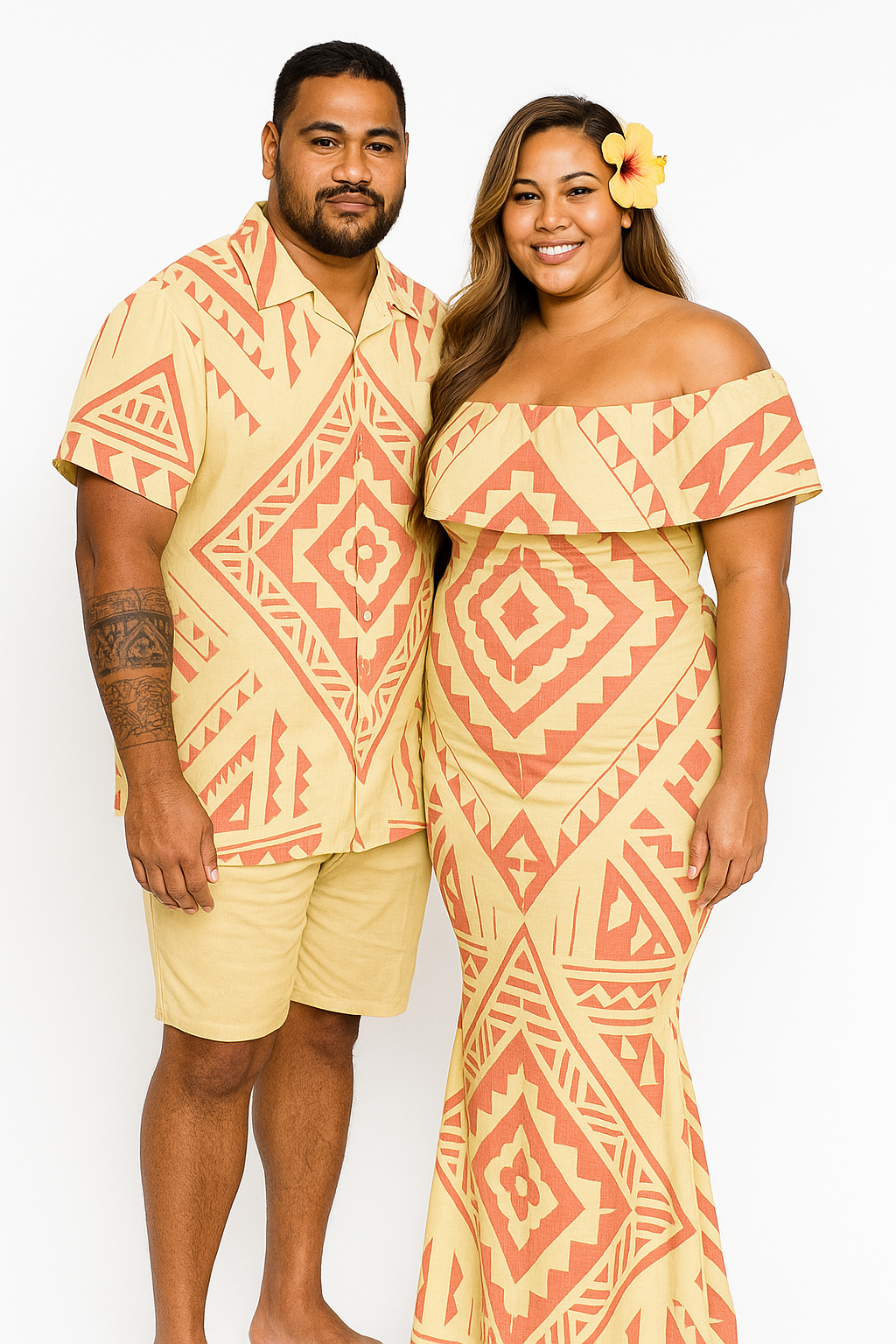 SUNSET ISLAND COUPLE SET